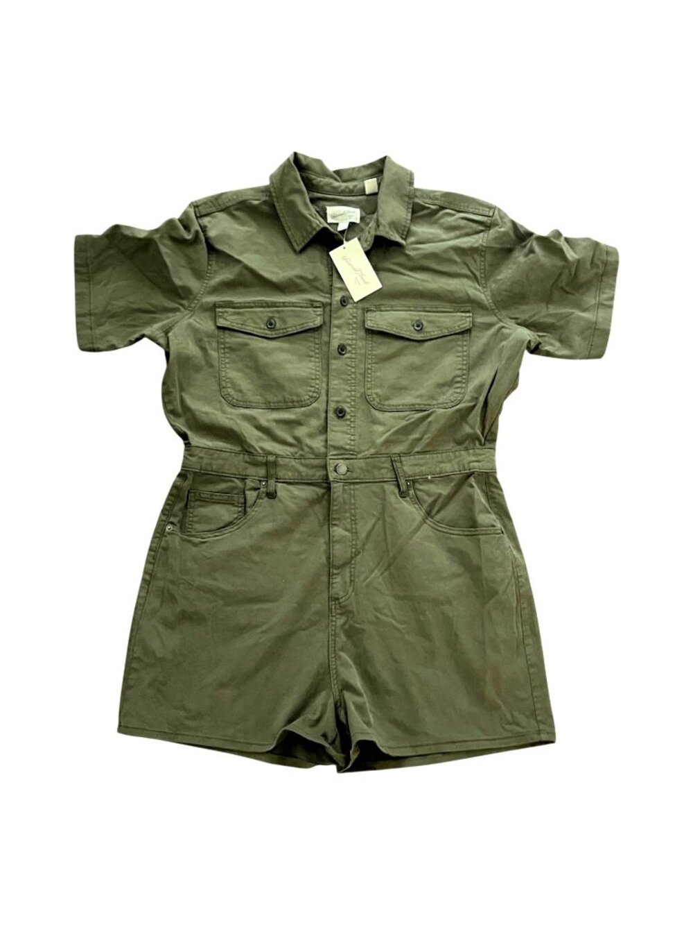 Universal Thread Olive Green Romper - Women's Size 16 - NEW with Tags